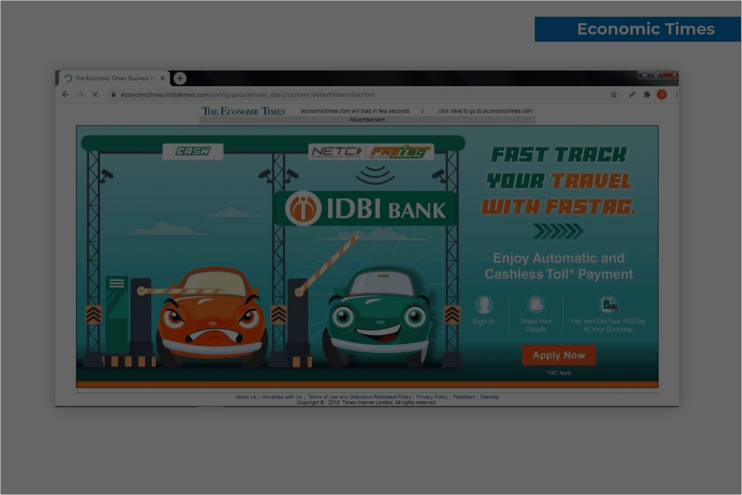 FASTag Digital Campaign